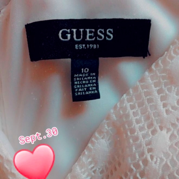 This beautiful Guess dress is a size 10 but fits beautiful worn once - Picture 1 of 4